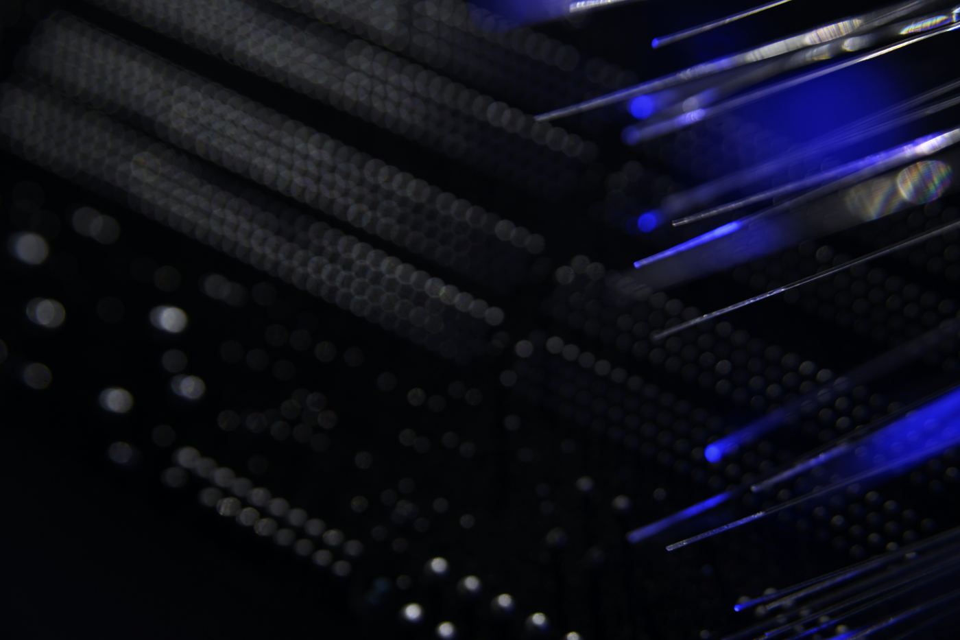 Server rack in a data centre